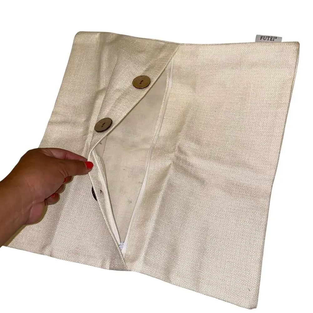 NWOT Oatmeal Linen 15